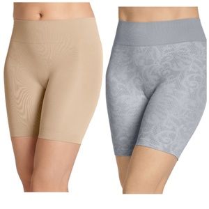 💜Bundle of 2 Pack Jockey° Essentials Seamfree® No Chafe Slipshort